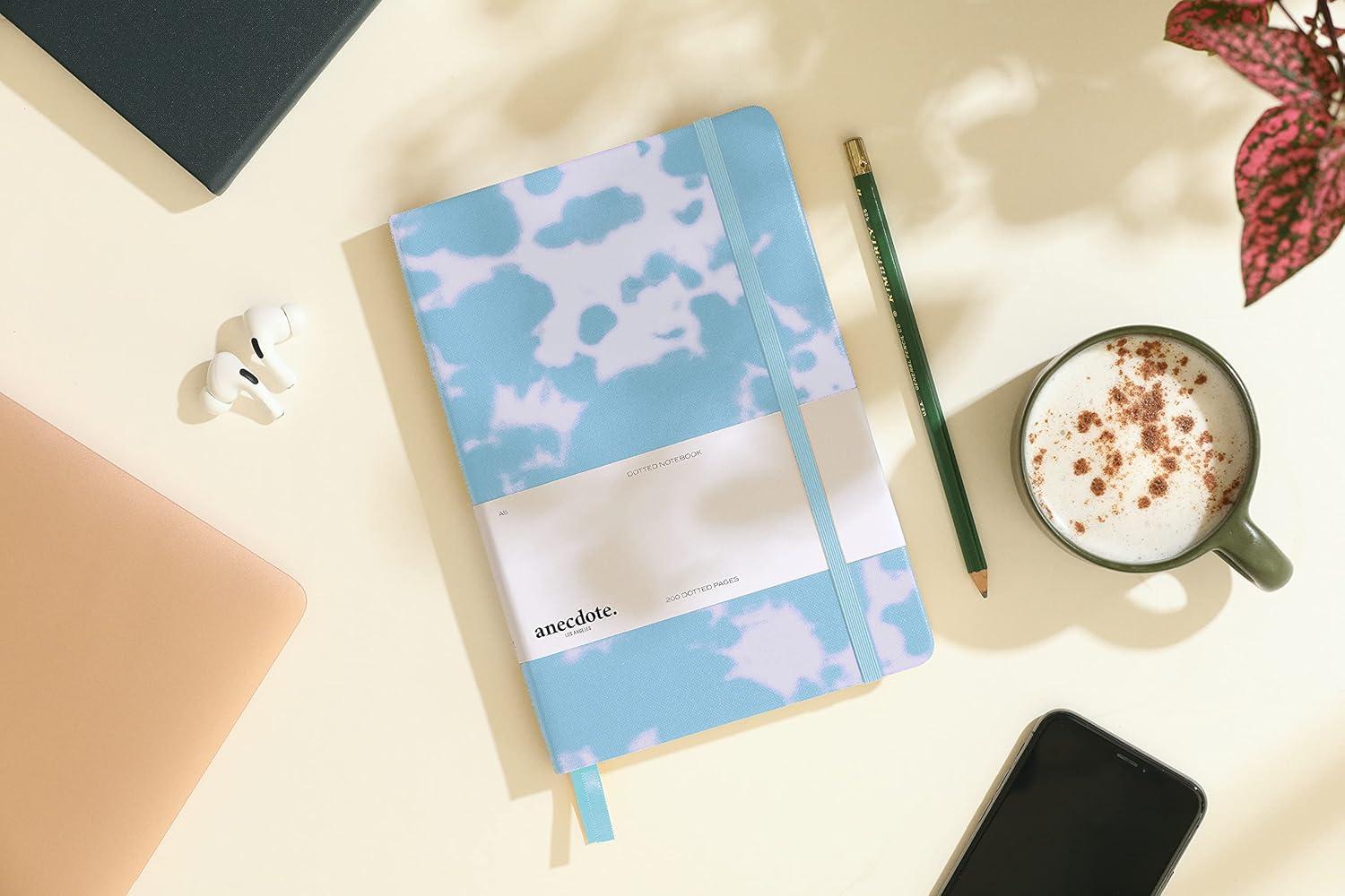 image:imageANECDOTE Lined Journal Notebook 192 Pages A5 size 83 x 54 Thick 100 GSM Paper Ruled Hardcover Journal for Women and Men Perfect Notebook for School Work and Travel MustardTie Dye