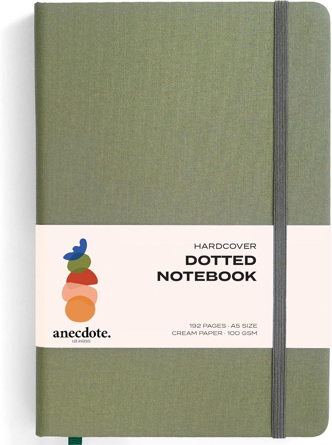 image:imageANECDOTE Lined Journal Notebook 192 Pages A5 size 83 x 54 Thick 100 GSM Paper Ruled Hardcover Journal for Women and Men Perfect Notebook for School Work and Travel MustardOlive Green