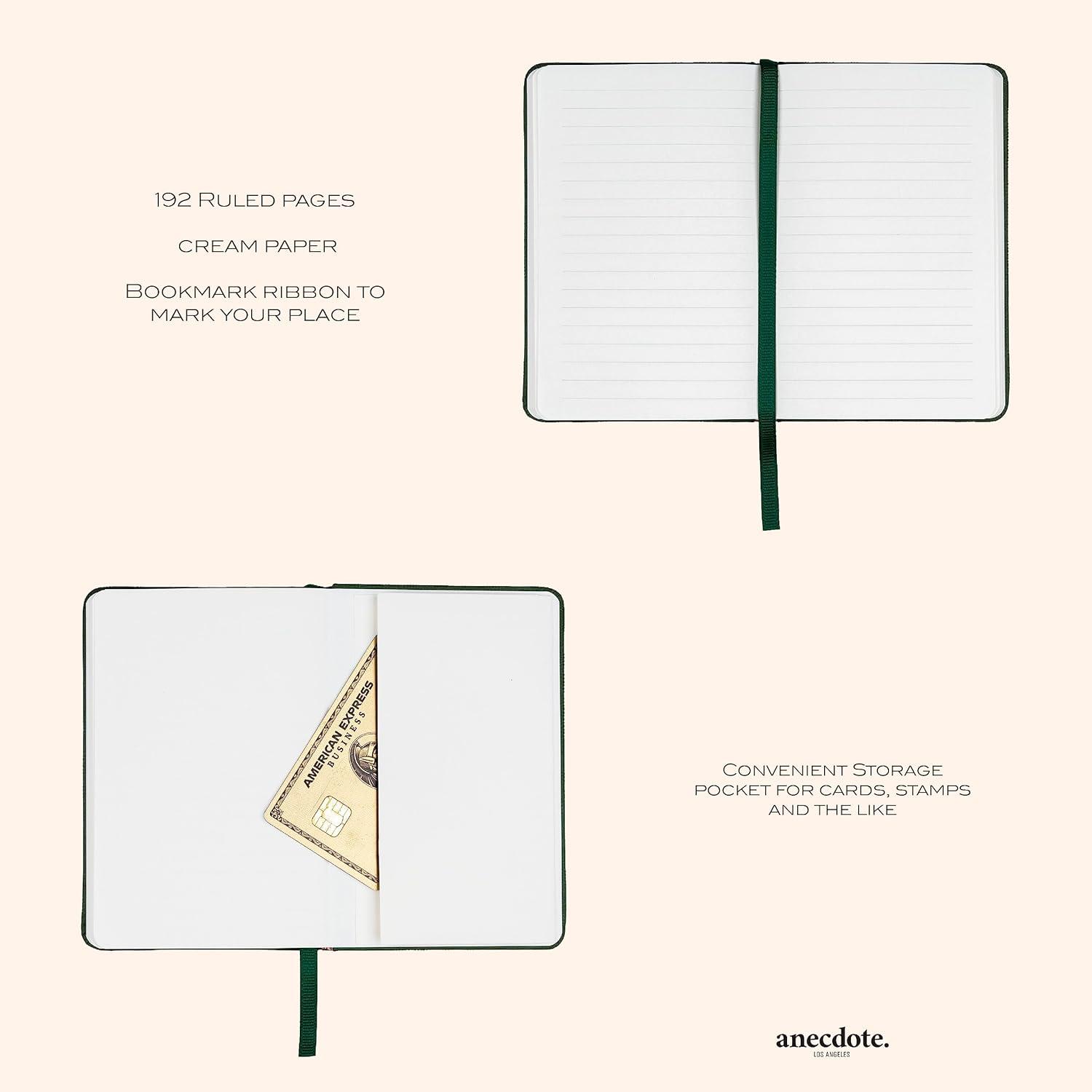 image:imageANECDOTE Lined Journal Notebook 192 Pages A5 size 83 x 54 Thick 100 GSM Paper Ruled Hardcover Journal for Women and Men Perfect Notebook for School Work and Travel MustardOlive Green