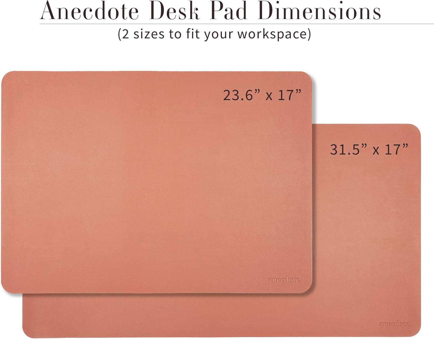 image:imageANECDOTE Vegan Leather Desk Pad 236x17 Desk Mat for Your Office This Quality Large Mouse Pad has Chic Elegance Professional Look amp Satisfying Touch The Perfect Leather Mouse Pad for YouMauve