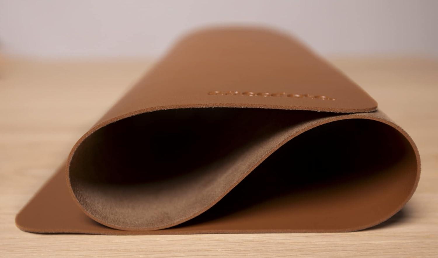 image:imageANECDOTE Vegan Leather Desk Pad 236x17 Desk Mat for Your Office This Quality Large Mouse Pad has Chic Elegance Professional Look amp Satisfying Touch The Perfect Leather Mouse Pad for YouMauve