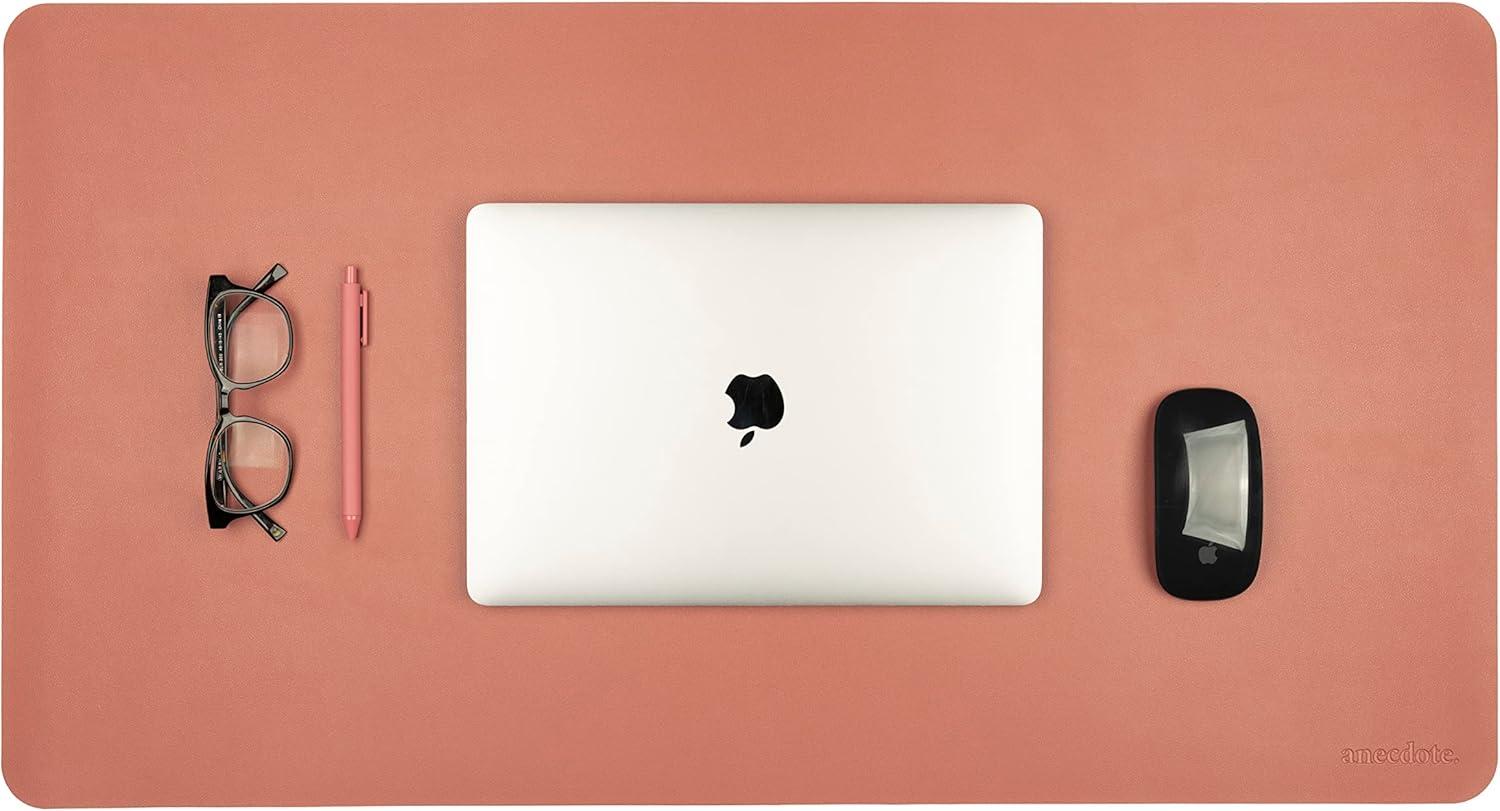 image:imageANECDOTE Vegan Leather Desk Pad 236x17 Desk Mat for Your Office This Quality Large Mouse Pad has Chic Elegance Professional Look amp Satisfying Touch The Perfect Leather Mouse Pad for YouMauve