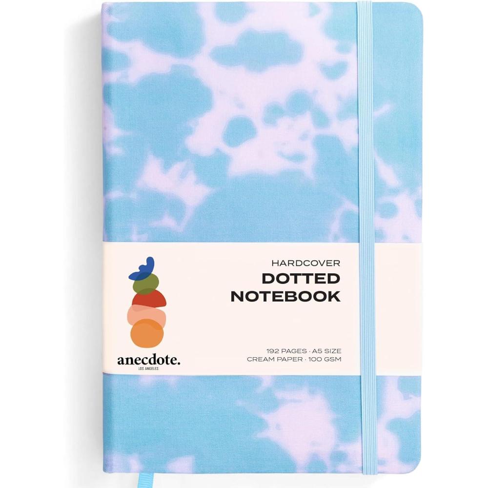 image:imageANECDOTE Lined Journal Notebook 192 Pages A5 size 83 x 54 Thick 100 GSM Paper Ruled Hardcover Journal for Women and Men Perfect Notebook for School Work and Travel MustardTie Dye