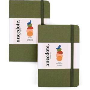 image:imageANECDOTE Lined Journal Notebook 192 Pages A5 size 83 x 54 Thick 100 GSM Paper Ruled Hardcover Journal for Women and Men Perfect Notebook for School Work and Travel MustardOlive Green