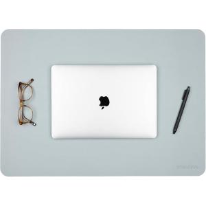 image:imageANECDOTE Vegan Leather Desk Pad  236x17 Desk Mat for Your Office This Quality Large Mouse Pad has Chic Elegance Professional Look amp Satisfying Touch  The Perfect Leather Mouse Pad for YouStone Blue